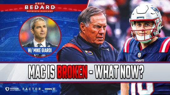 .@fdsportsbook & @factormeals Bedard Patriots Podcast: Giardi stops by on Broken Mac and what's next taken at BSJ Headquarters (Patriots)